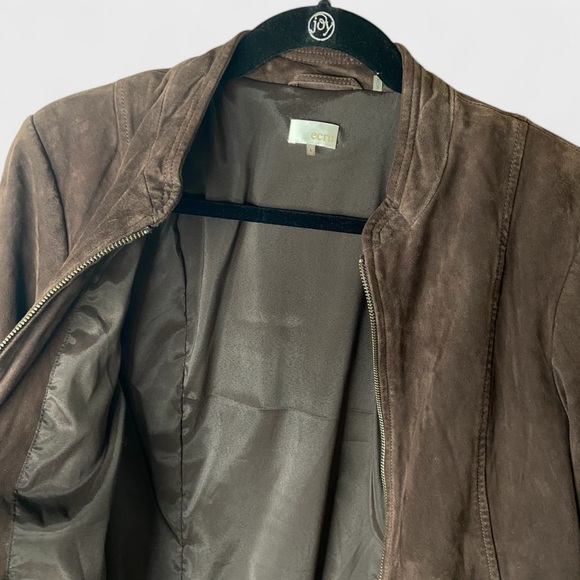 ECRU suede jacket, brown, size 10 - Picture 3 of 6